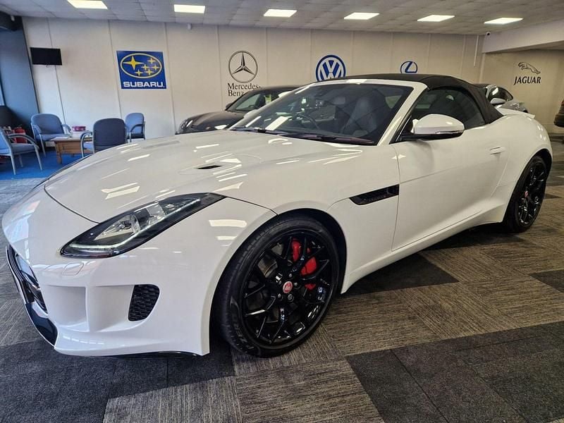 Used Jaguar F-Type Supercharged 380 HP (279 kW) 2015 White Cabriolet