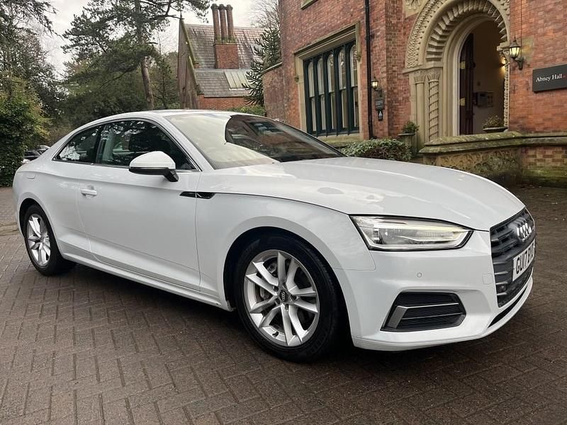 White Used 2017 Audi A5 Sport Coupe | £10,481 (Fair price) - Image 1/4