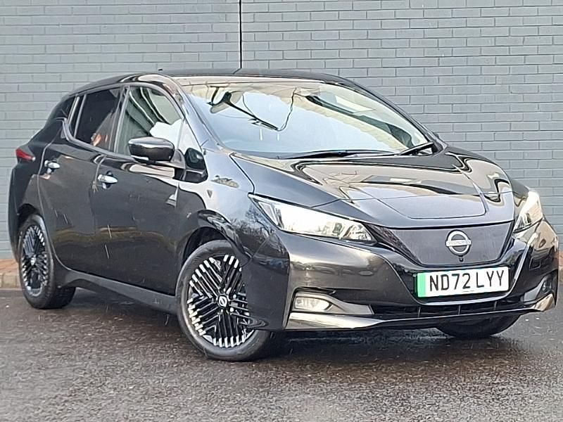 Used Nissan Leaf N-Connecta 110 kW (150 HP) 2022 Black Hatchback