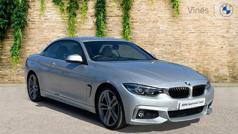 Used BMW 420 M Sport 181 HP (133 kW) 2019 Silver Cabriolet