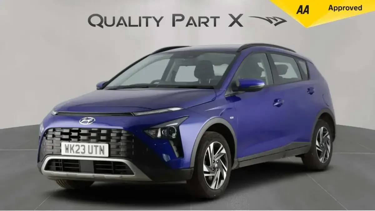 Usado Hyundai Bayon SE 100 HP (73 kW) 2023 Azul SUV