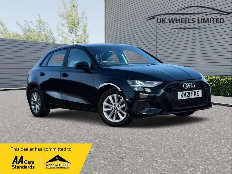 Used Audi A3 Sportback 2021 Black Hatchback