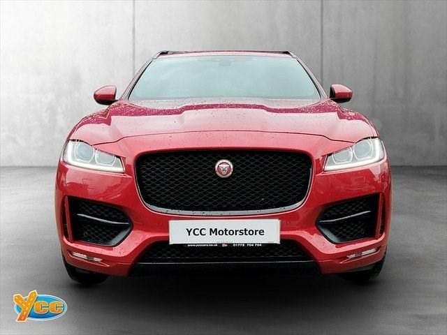 Used Jaguar F-Pace R-Sport 180 HP (132 kW) 2017 Red SUV