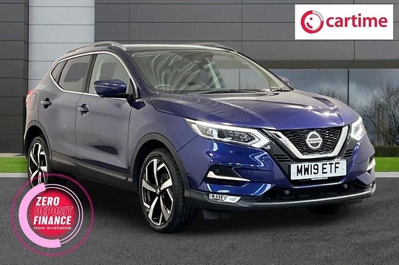 Blue Used 2019 Nissan Qashqai S SUV | £10,750 (Fair price) - Image 1/4