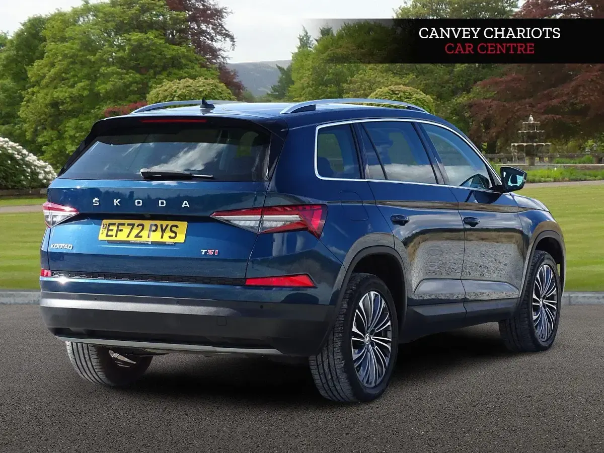 Used Skoda Kodiaq SE L Executive 150 HP (110 kW) 2023 Blue SUV