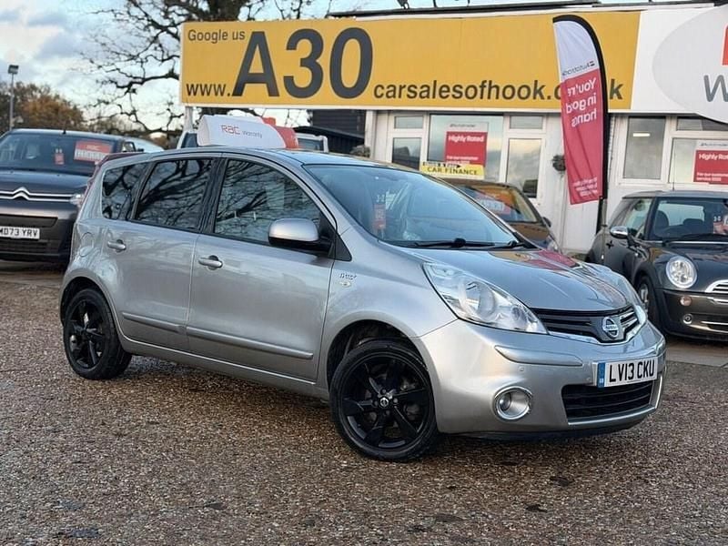 Silver Used 2013 Nissan Note N-TEC Hatchback | £7,998 (Expensive) - Image 1/2