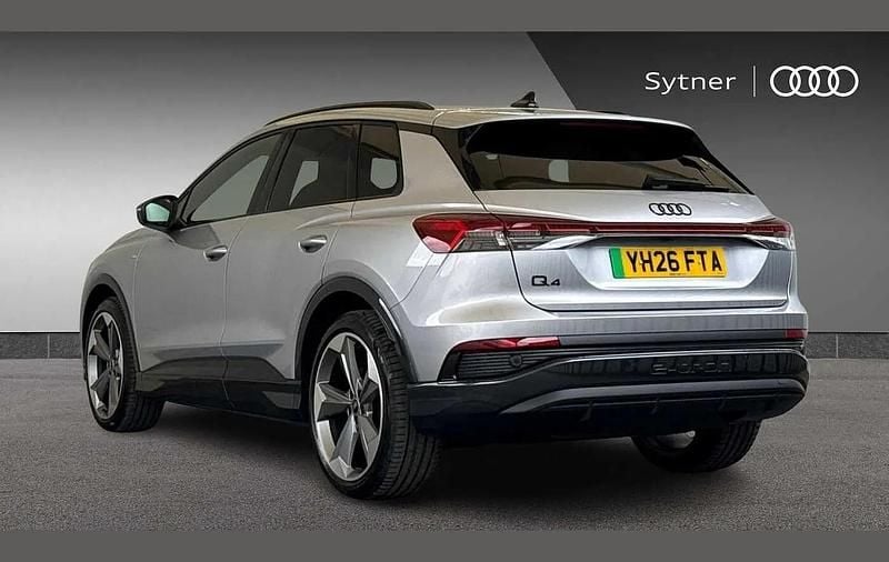 New Audi Q4 e-tron Black Edition 206 kW (281 HP) 2026 Silver SUV