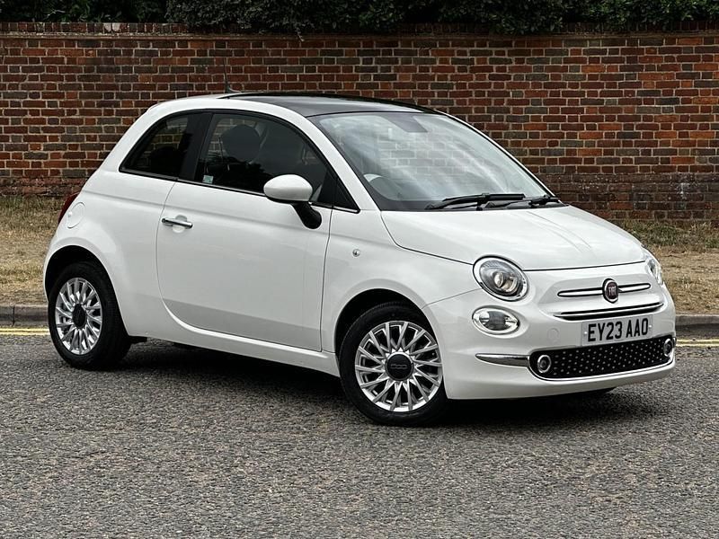 White Used 2023 Fiat 500 Hatchback | £10,999 (Fair price) - Image 1/4
