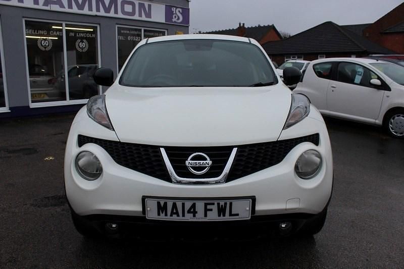 Used Nissan Juke N-TEC 2014 White SUV