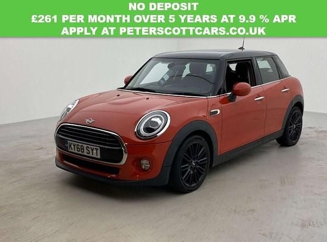 Used Mini Cooper Hatch 136 HP (100 kW) 2018 Orange Hatchback