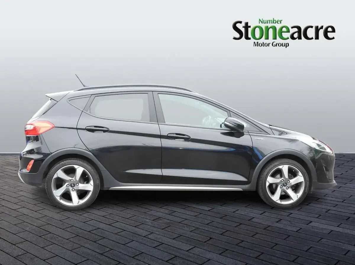 Used Ford Fiesta Active 95 HP (69 kW) 2021 Black Hatchback
