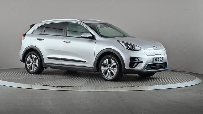 Silver Used 2021 Kia e-Niro 3 SUV | £12,477 (Good price) - Image 1/3