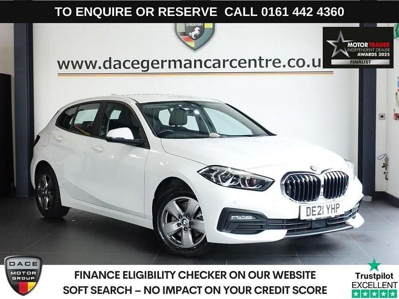 White Used 2021 BMW 118 Comfort Edition Hatchback | £14,489 (Good price) - Image 1/3