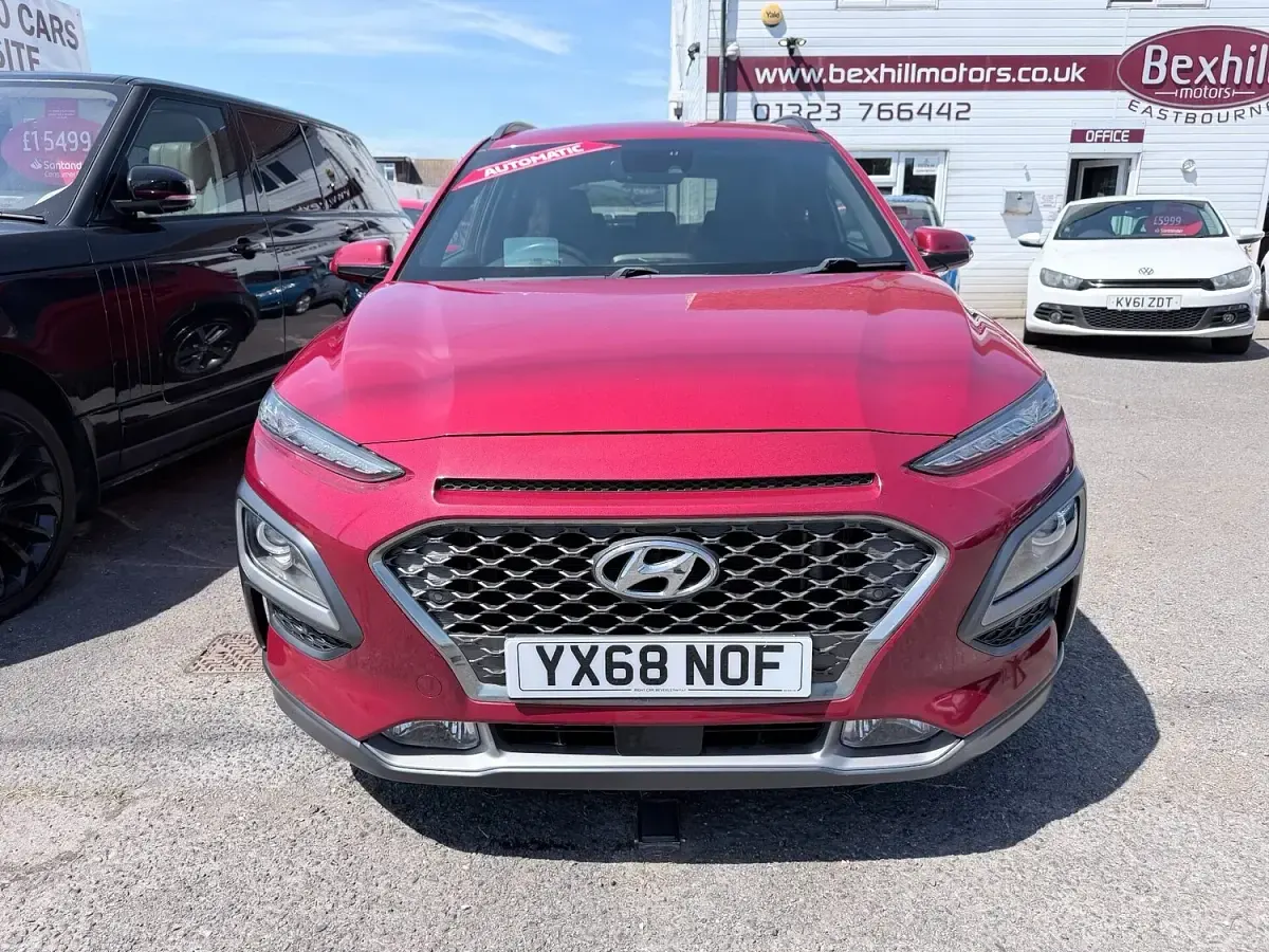 Used Hyundai Kona Premium 177 HP (130 kW) 2018 Red SUV
