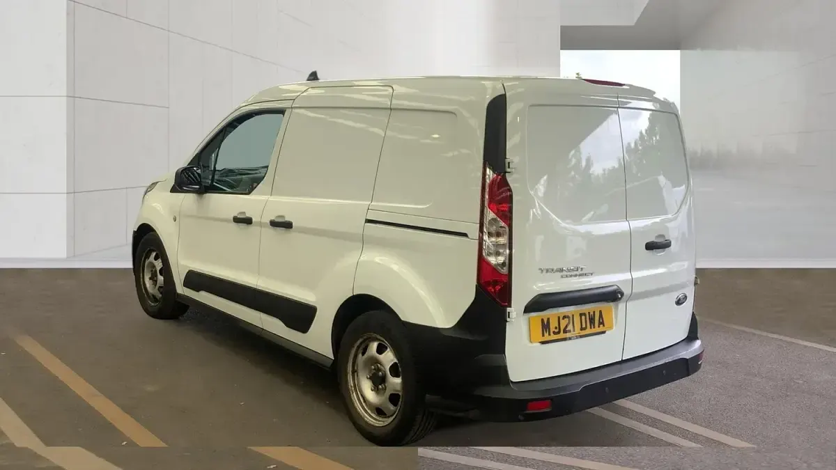 Used Ford Transit 100 HP (73 kW) 2021 White Van