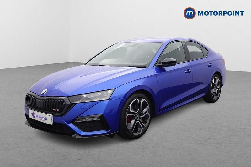 Used Skoda Octavia vRS 200 HP (147 kW) 2023 Blue Hatchback