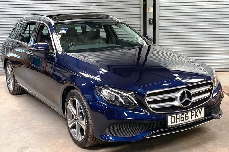 Blue Used 2017 Mercedes E350 Premium Estate | £16,950 (Fair price) - Image 1/1