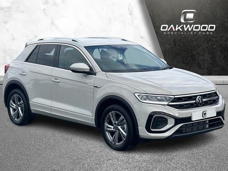 Grey Used 2024 VW T-Roc R-line SUV | £29,995 (Super price) - Image 1/4