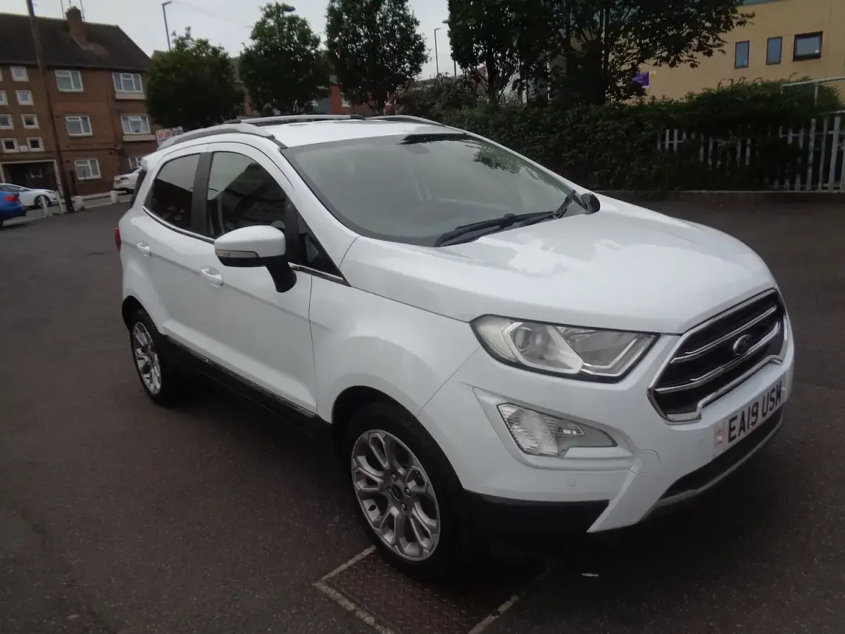 Used Ford Ecosport Titanium 125 HP (91 kW) 2019 White SUV