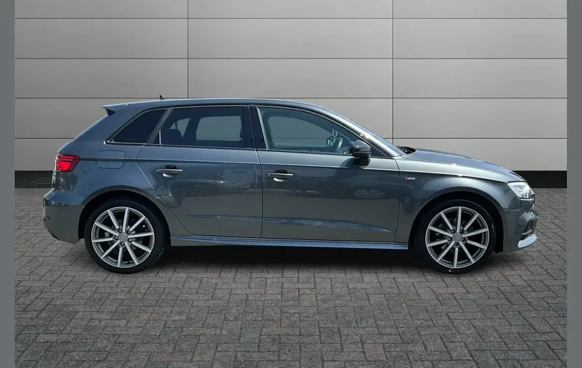 Used Audi A3 Black Edition 113 HP (83 kW) 2019 Grey Sedan