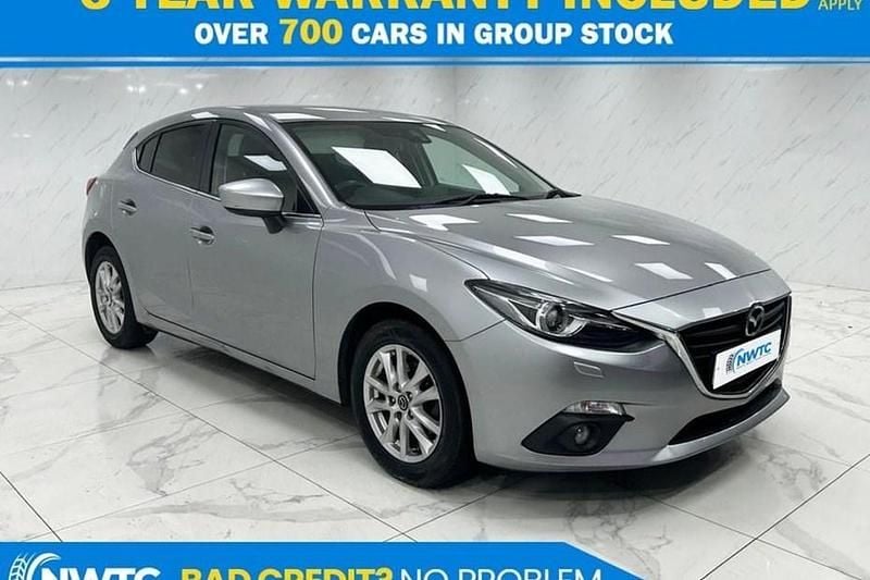 Begagnad Mazda 3 150 HK (110 kW) 2016 Silver Halvkombi