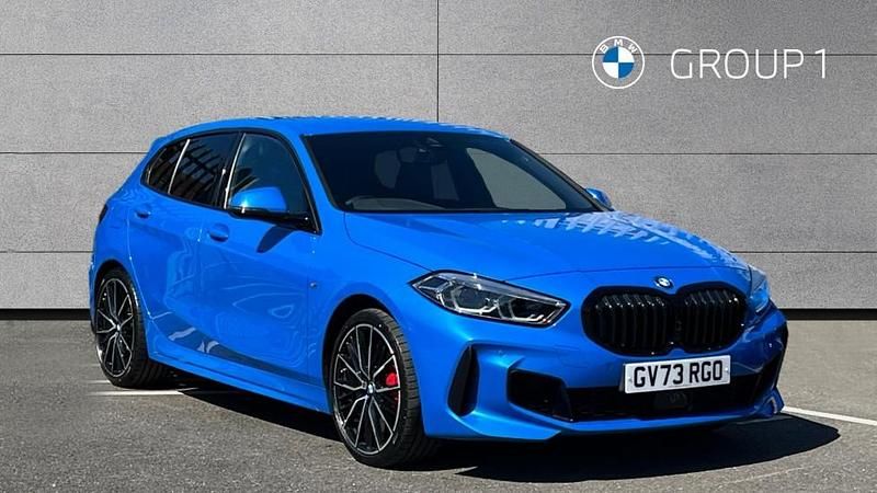 Used BMW 128 Shadowline 265 HP (194 kW) 2024 Blue Hatchback