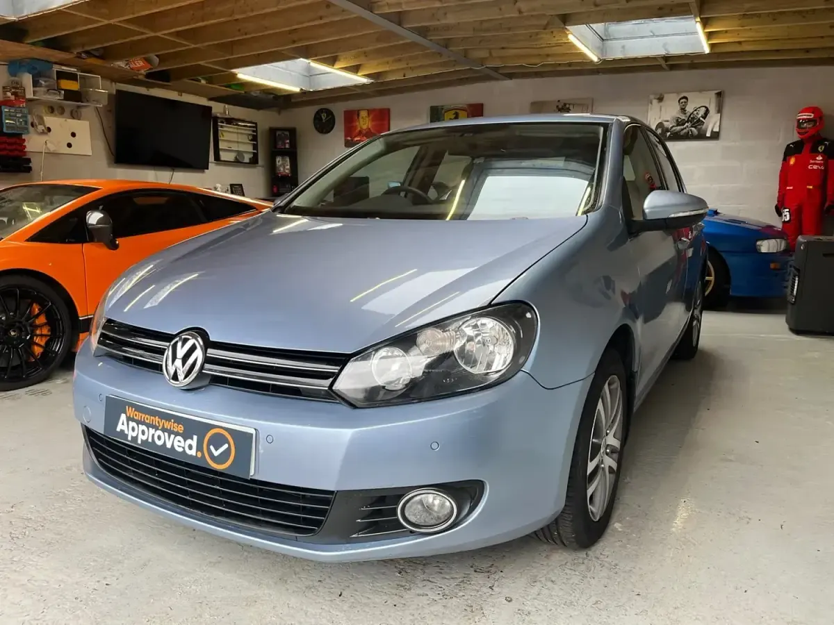 Usado VW Golf VI SE 2009 Azul Citadino