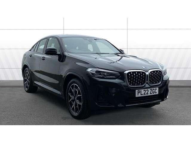 Black Used 2022 BMW X4 M Sport SUV | £34,990 (Fair price) - Image 1/4