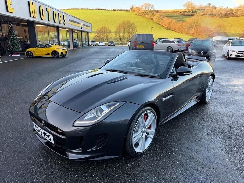 Used Jaguar F-Type Supercharged 495 HP (364 kW) 2013 Grey Cabriolet