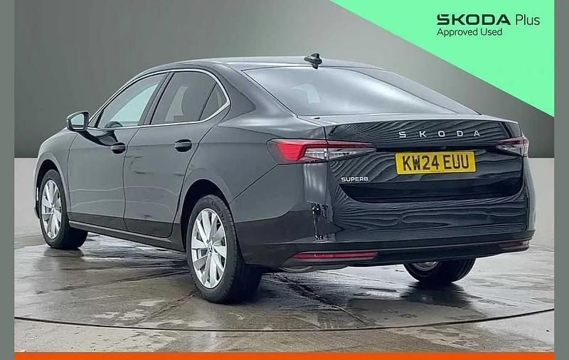 Used Skoda Superb SE Technology 147 HP (108 kW) 2024 Midnight black metallic Hatchback