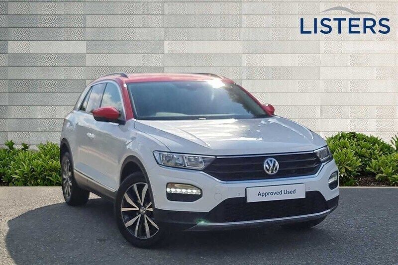 Pure white Used 2019 VW T-Roc Design SUV | £16,200 (Fair price) - Image 1/4