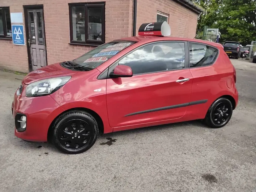 Used Kia Picanto City 68 HP (50 kW) 2013 Red Hatchback