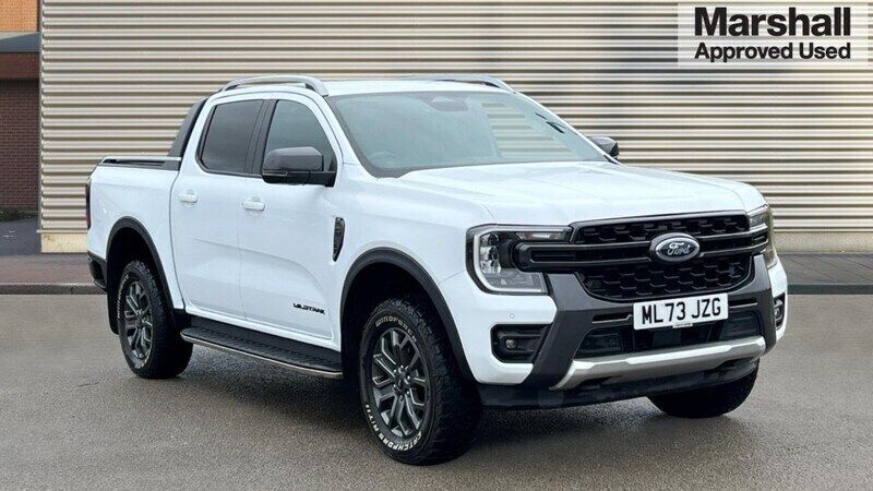 White Used 2023 Ford Ranger Wildtrack Pickup | £31,491 (Super price) - Image 1/4