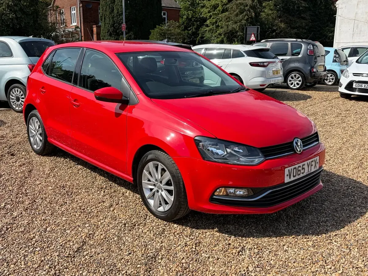 Used VW Polo SE 2015 Red Hatchback
