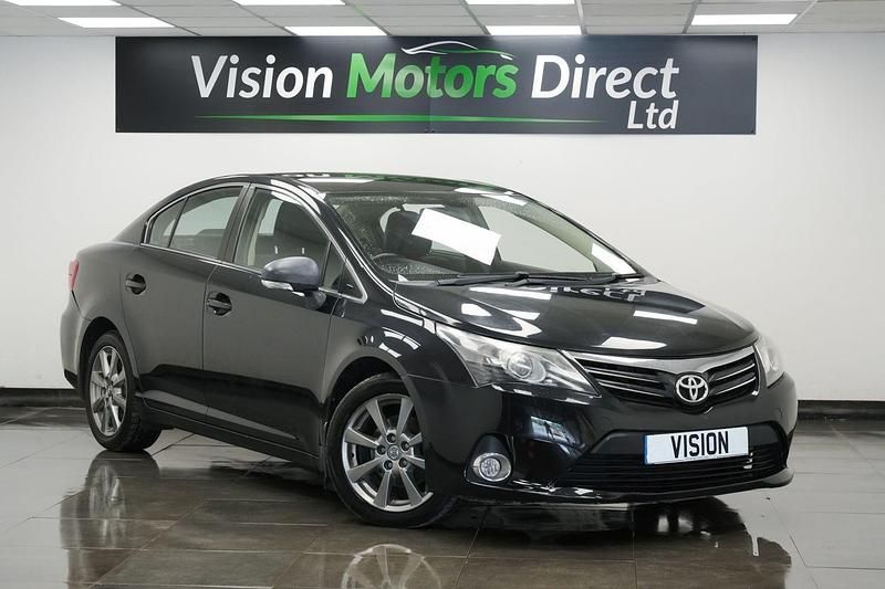 Black Used 2012 Toyota Avensis T4 Sedan | £3,480 (Fair price) - Image 1/3