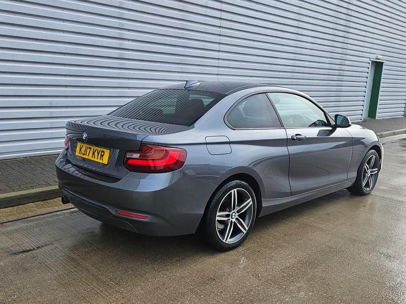 Used BMW 218 Sport Line 136 HP (100 kW) 2017 Grey Coupe