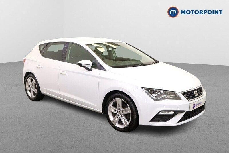White Used 2020 Seat Leon FR Hatchback | £12,849 (Good price) - Image 1/4