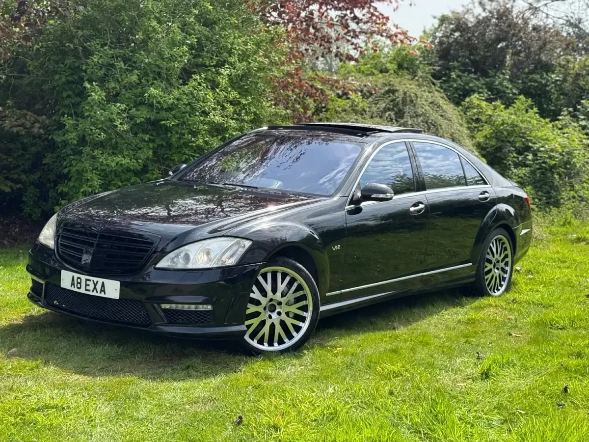 Used Mercedes S600L 2007 Black Sedan