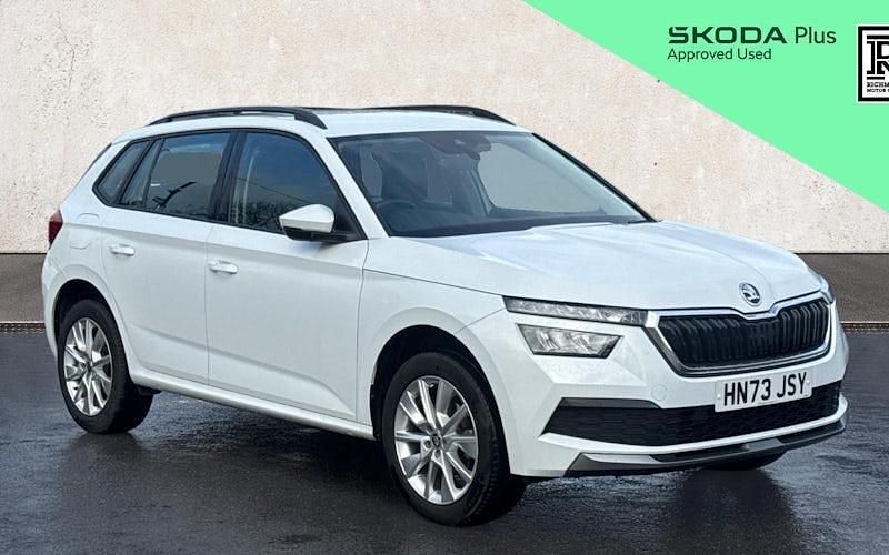 Moon white metallic Used 2023 Skoda 110 R SE Hatchback | £15,790 (Good price) - Image 1/3