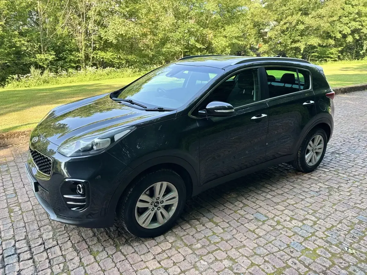 Used Kia Sportage 115 HP (84 kW) 2017 Black SUV