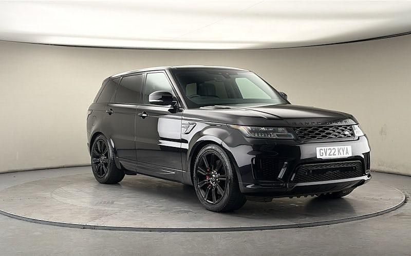 Used Land Rover Range Rover Sport HSE Dynamic 404 HP (297 kW) 2021 Santorini black SUV