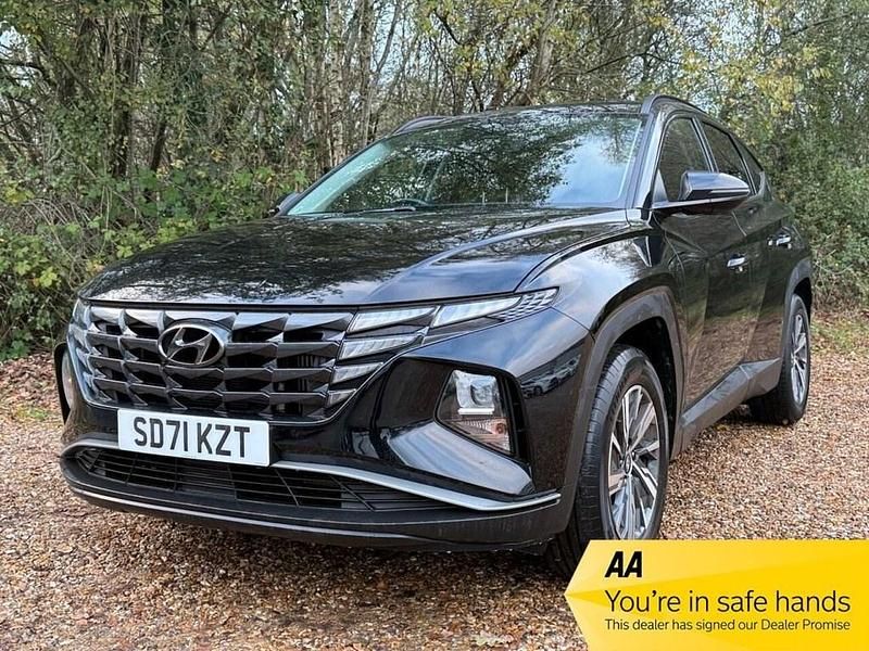 Black Used 2021 Hyundai Tucson SE SUV | £11,999 (Fair price) - Image 1/4