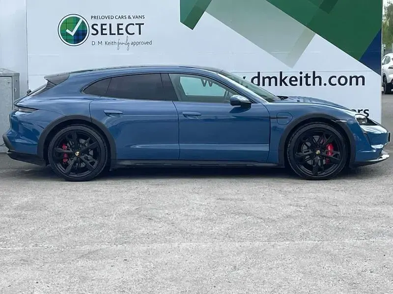 Used Porsche Taycan 419 kW (571 HP) 2022 Blue Sedan