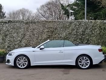 Used Audi A5 Cabriolet Sport 150 HP (110 kW) 2021 White Cabriolet