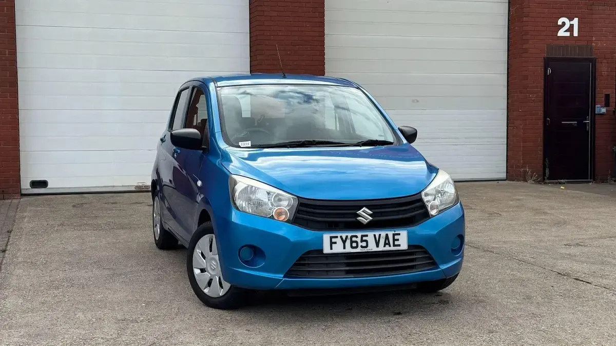 Used Suzuki Celerio 68 HP (50 kW) 2015 Blue Hatchback