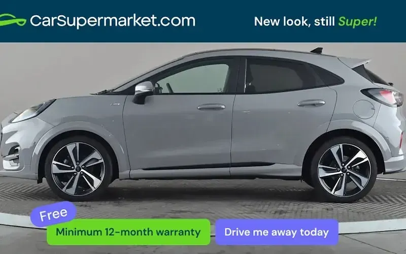 Usado Ford Puma ST-Line X 155 HP (114 kW) 2020 Cinzento SUV