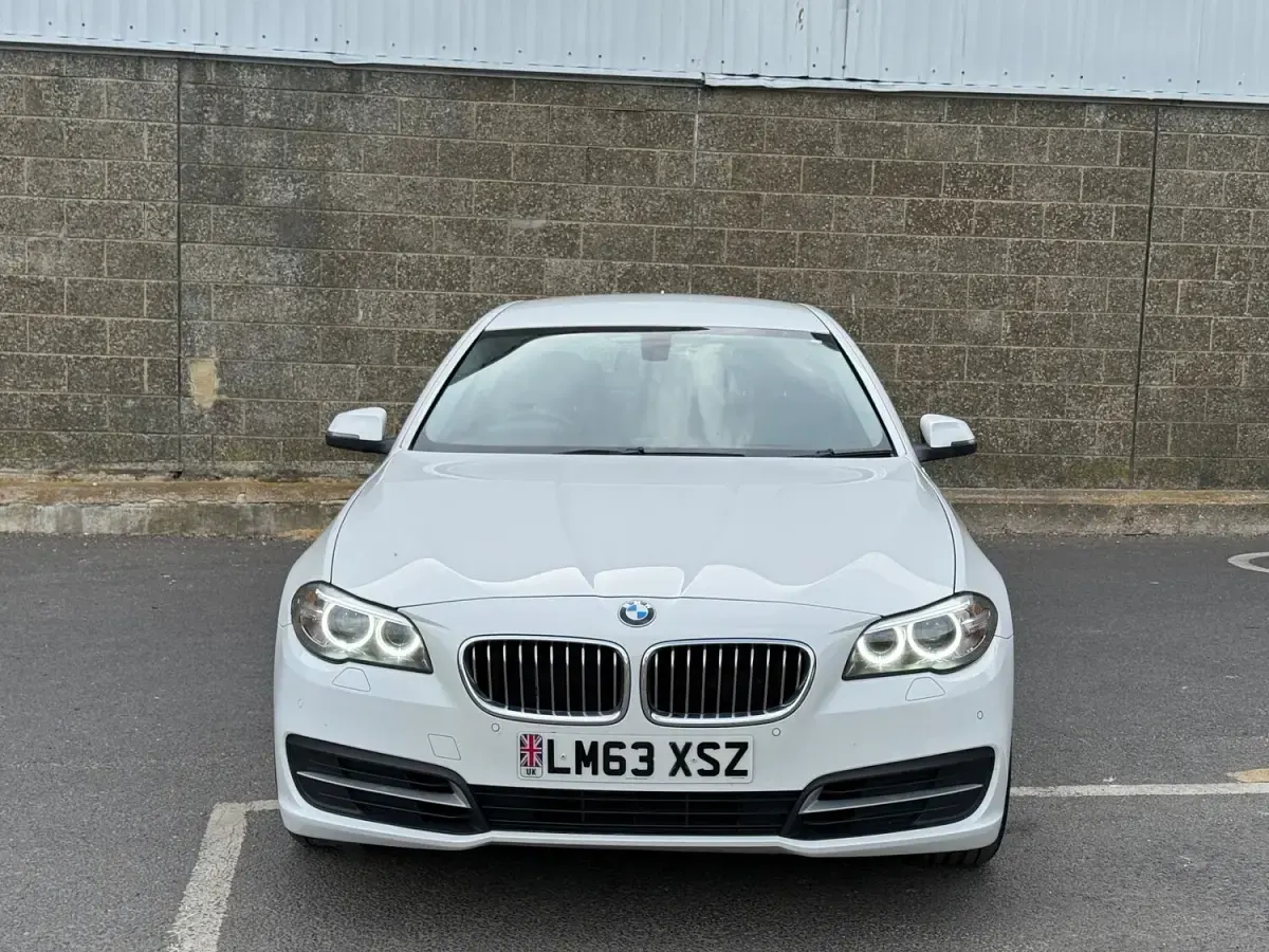 Used BMW 518 2013 White Sedan