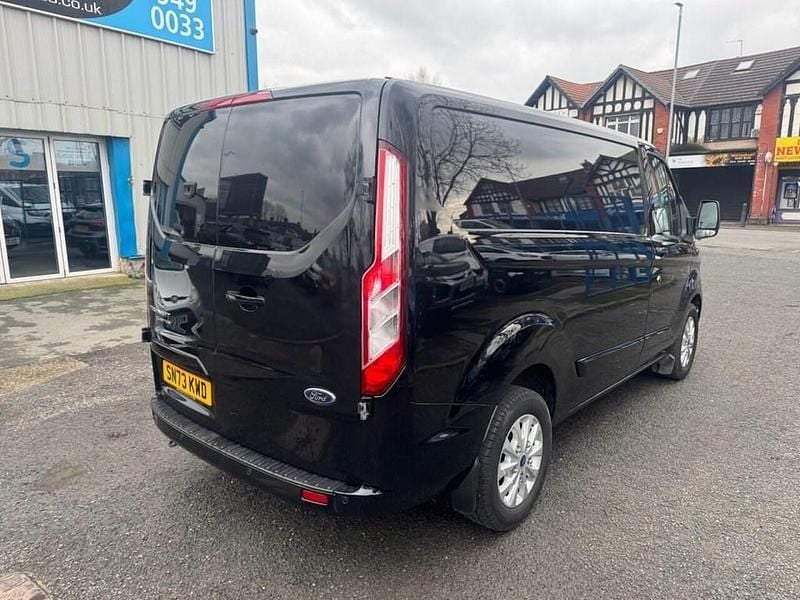 Used Ford Transit Custom Limited 130 HP (95 kW) 2023 Black Van