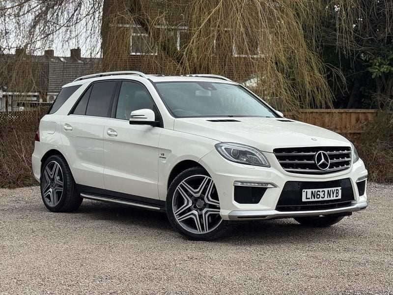 Used Mercedes ML63 AMG AMG 2013 White SUV