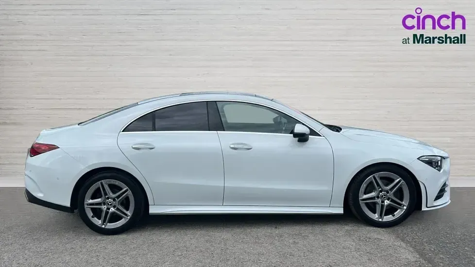 Used Mercedes CLA180 AMG Line Premium Plus 136 HP (100 kW) 2020 White Sedan